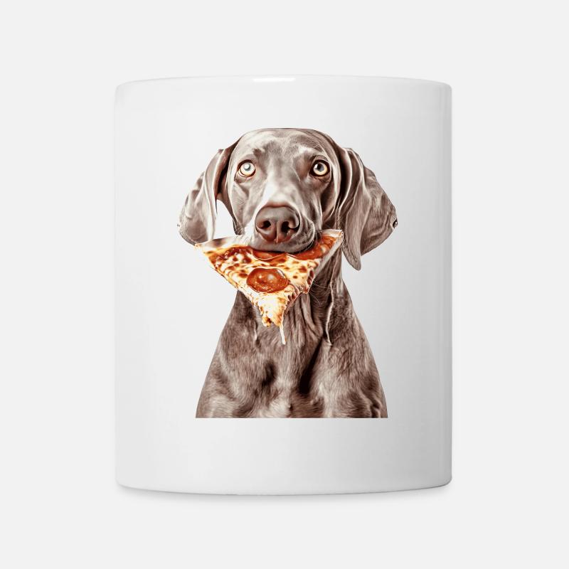 Weimaraner - Tasse - Weiß