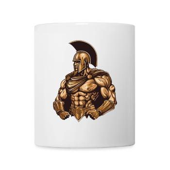 Spartan Gladiator Muscles Musculation - Mug blanc - blanc - Devant