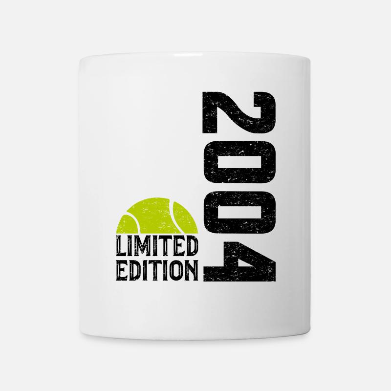 20. Jubiläum 2004 Limited Edition Tennis - Tasse - Weiß