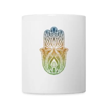 Positive energy for all yoga fans - Mug - white - Front