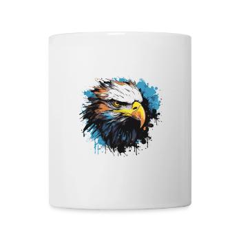 Eagle Head Portrait Pop Art - Mug - white - Front