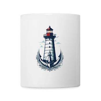 Lighthouse Hobby Fisherman Seafarer Sea Lover - Mug - white - Front