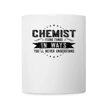 Chimiste Fellow Don Profession Dire Drôle - Mug blanc - blanc - Devant