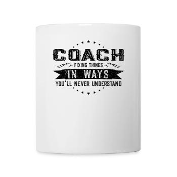 Trainer Kollegen Geschenk Beruf Spruch Lustig - Tasse - Weiß - Vorne
