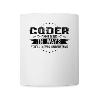 Programmer Colleagues Gift Profession Saying - Mug - white - Front