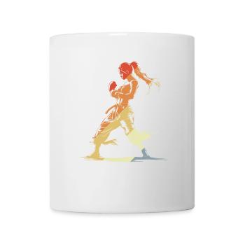 Vintage Kickboxer - Mug - white - Front