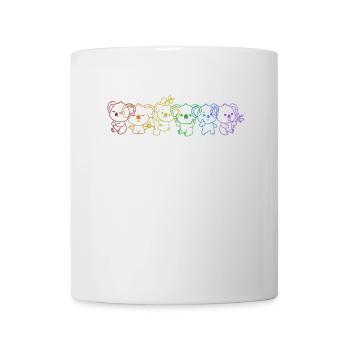 Koala LGBT Rainbow Koalabear Eucalyptus Lover - Mug - white - Front