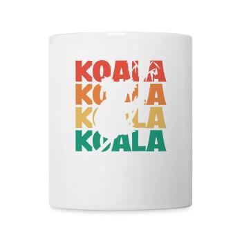 Retro Text Koalabear Phascolarctos Cinereus - Mug - white - Front