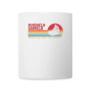 Muscheln Sammeln mehr als ein Hobby Seashell - Mug blanc - blanc - Devant