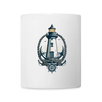 Lighthouse Hobby Fisherman Seafarer Sea Lover - Mug - white - Front