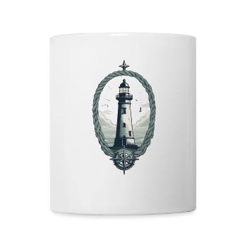 Lighthouse Hobby Fisherman Seafarer Sea Lover - Mug - white - Front