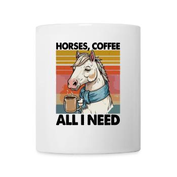 Funny Horse Art Horse Owner Horses Coffee - Mug - white - Front