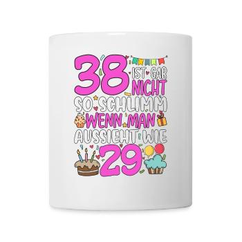 38 isn't so bad - Mug - white - Front