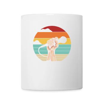 Rétro Opéra Ténor Chanteur Chanteur Amant - Mug blanc - blanc - Devant