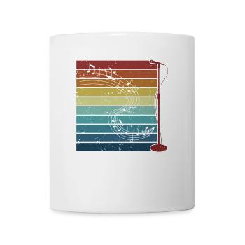 Rétro Opéra House Chanteur Ténor Chanteur Amant - Mug blanc - blanc - Devant