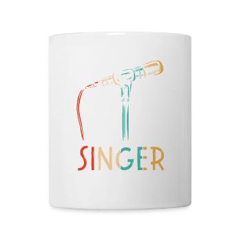 Rétro Opéra House Chanteur Ténor Chanteur Amant - Mug blanc - blanc - Devant