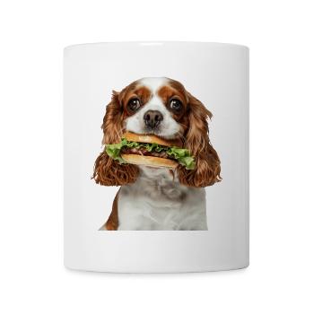 Cavalier King Spaniel - Tasse - Weiß - Vorne