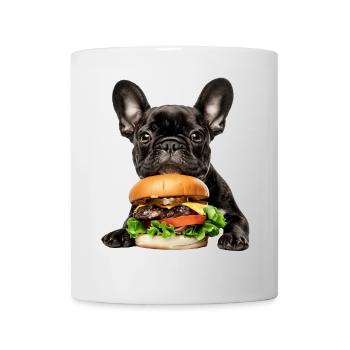 Bouledogue français - Mug blanc - blanc - Devant