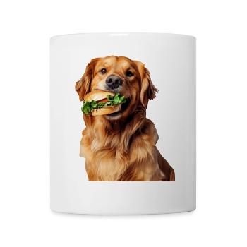 Golden Retriever - Tasse - Weiß - Vorne