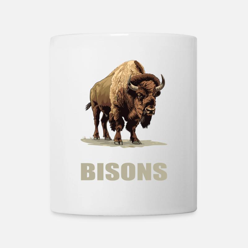 Bisons Bison - Mug blanc - blanc