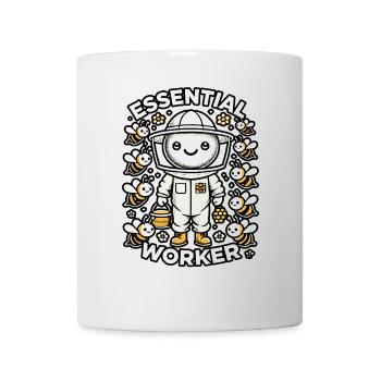 Unverzichtbare Arbeitskraft - Tasse - Weiß - Vorne