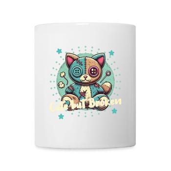 Mental Psychopath Cute But Broken - Mug - white - Front