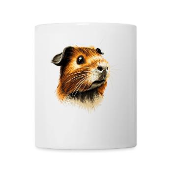 Meerschweinchen Nagetiere Capybara Süßes Nager - Tasse - Weiß - Vorne