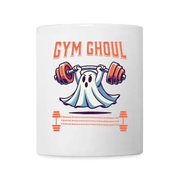 Gym Ghoul Halloween Fitness Ghost - Mug - white - Front