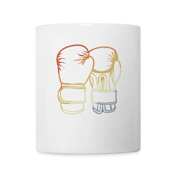 Vintage Boxing Gloves - Mug - white - Front