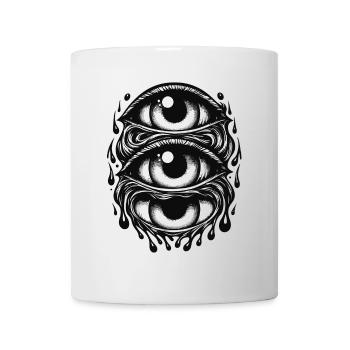 magisches Auge - Tasse - Weiß - Vorne