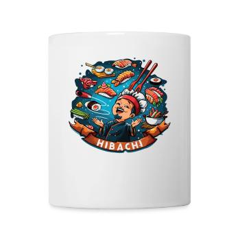 Hibachi Teppanyaki Bbq Japanese Cuisine - Mug - white - Front