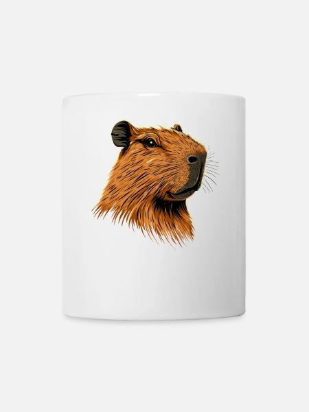 Capybara Be Capy Wasserschwein Lustiges Capybara - Tasse - Weiß
