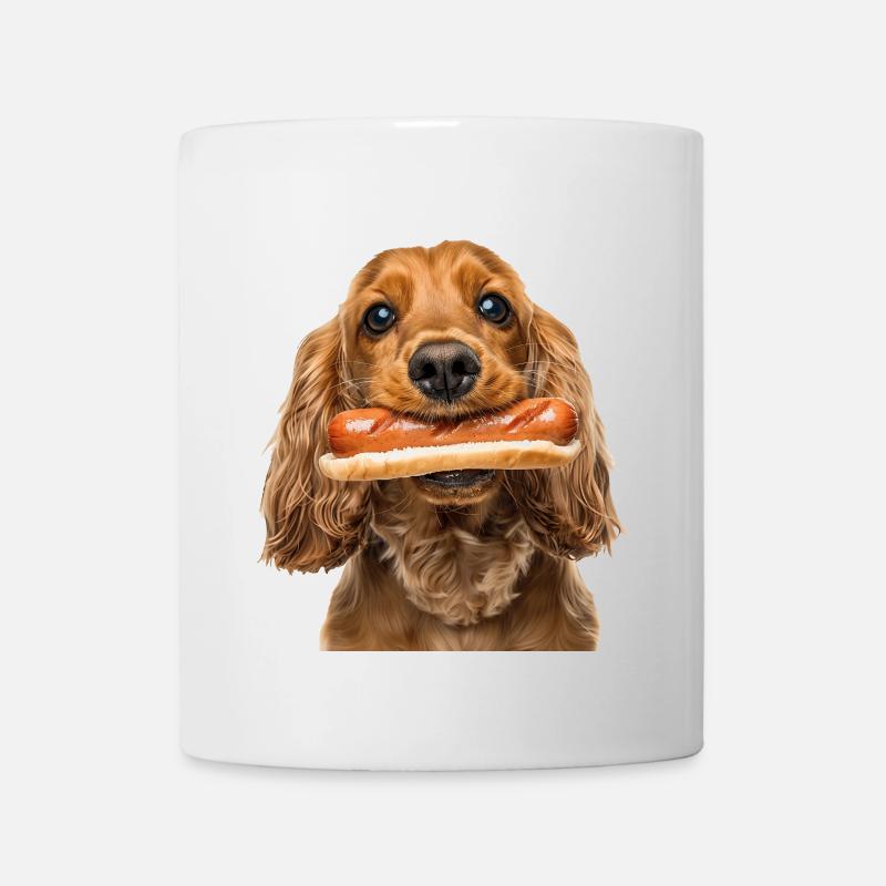 Cocker Spaniel - Tasse - Weiß