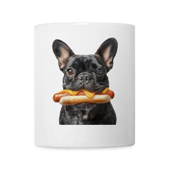 Bouledogue français - Mug blanc - blanc - Devant