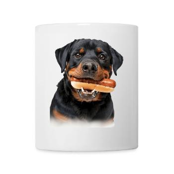 Rottweiler - Mug blanc - blanc - Devant