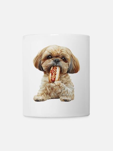 Shih Tzu - Tasse - Weiß