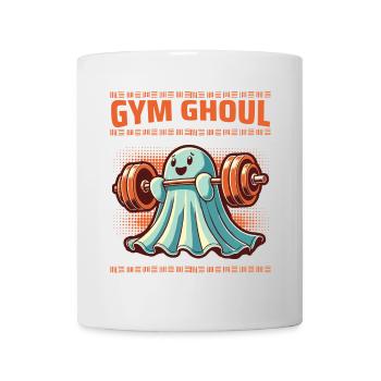 Gym Ghoul Funny Fitness Spirit Art - Mug - white - Front