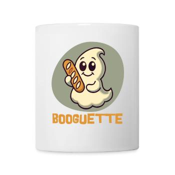 Ghost with Booguette for Baguette Fans - Mug - white - Front