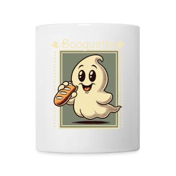 Ghost Booguette for Baguette Lovers - Mug - white - Front