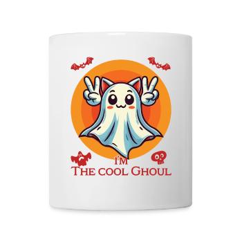Ich Bin Der Coole Geist Halloween Spaß - Tasse - Weiß - Vorne