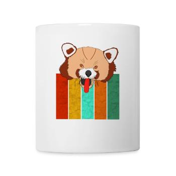 Frecher Panda - Katzenbär - Tasse - Weiß - Vorne