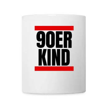 90er Kind - Tasse - Weiß - Vorne