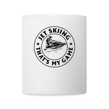 Le jetski c’est mon jeu - Jetski Rider Jetski Lov - Mug blanc - blanc - Devant