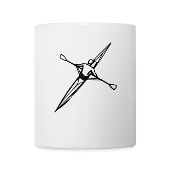 Ruderer - Tasse - Weiß - Vorne