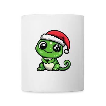 Faultier Weihnachten Niedlich - Tasse - Weiß - Vorne