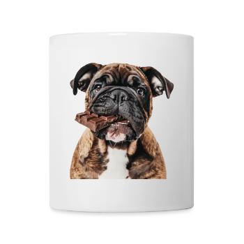 Bouledogue - Mug blanc - blanc - Devant
