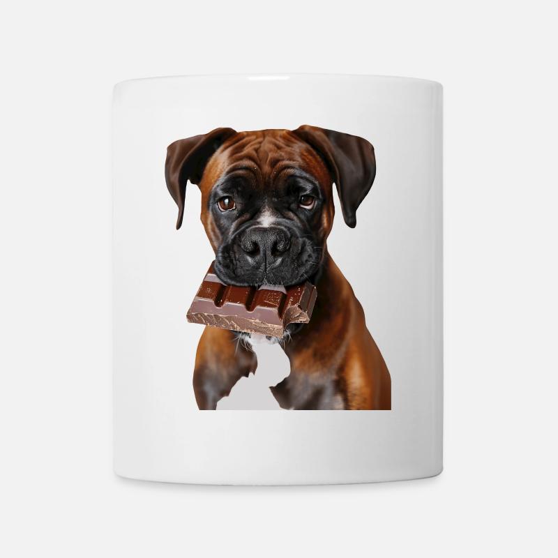 Boxer - Tasse - Weiß
