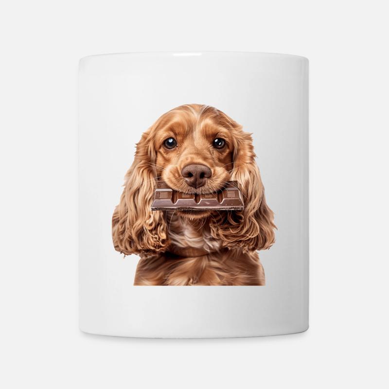 Cocker Spaniel - Tasse - Weiß