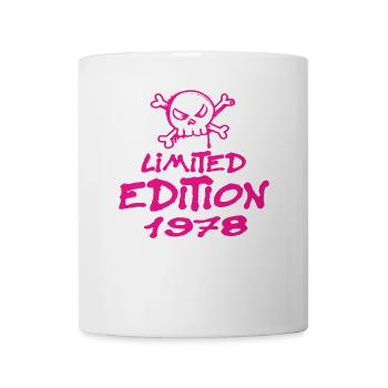Limited Edition 1978 Geburtstag 1978 Geboren - Tasse - Weiß - Vorne