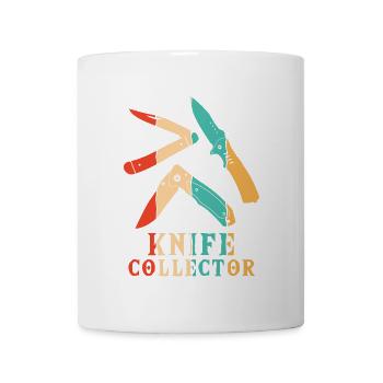 Retro Metzger Messer Restauration Sammlermesser - Tasse - Weiß - Vorne
